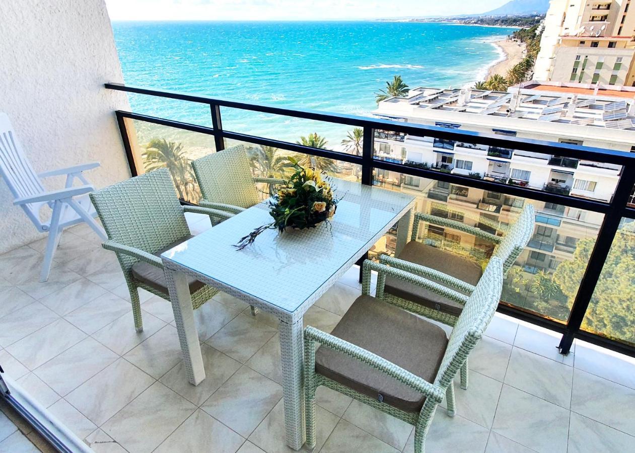 Skol 701. One Bedroom Duplex With Exceptional Sea Views. Marbella Bagian luar foto