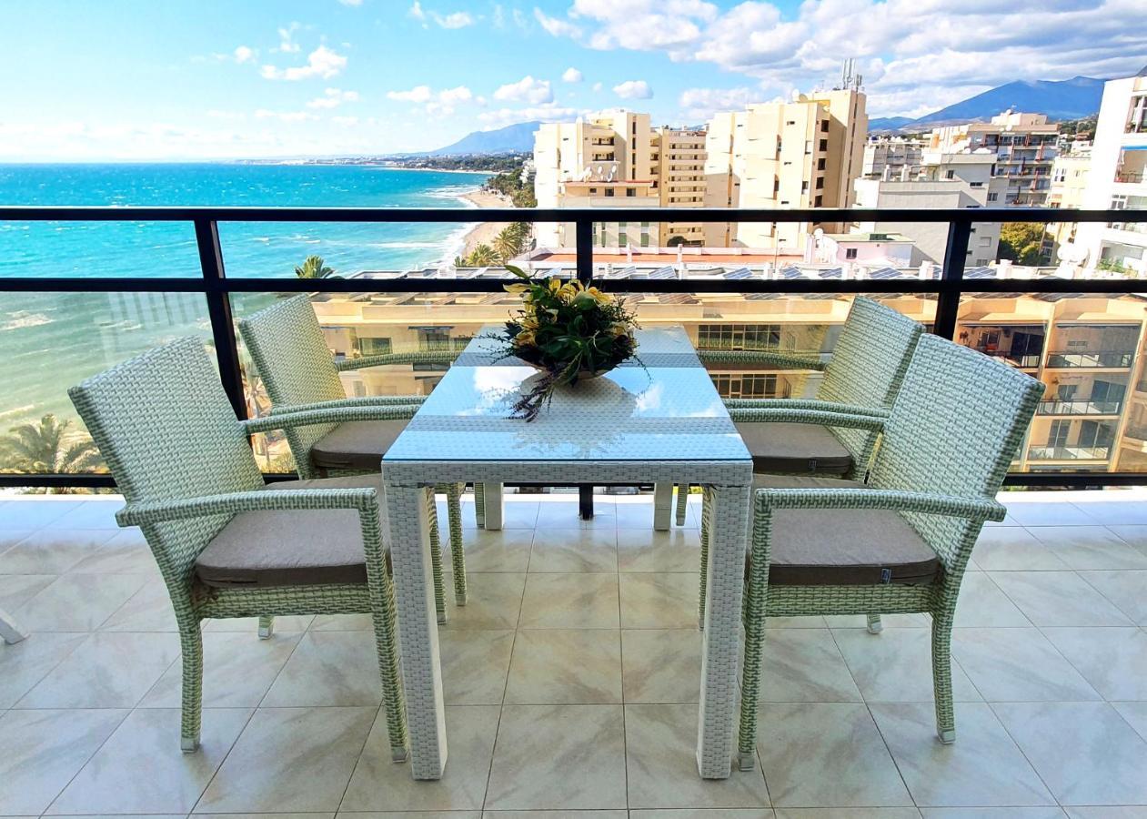Skol 701. One Bedroom Duplex With Exceptional Sea Views. Marbella Bagian luar foto