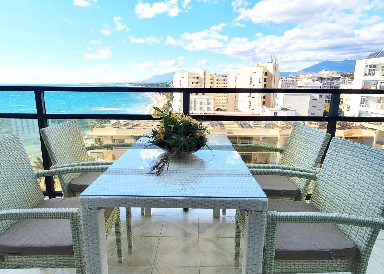 Skol 701. One Bedroom Duplex With Exceptional Sea Views. Marbella Bagian luar foto